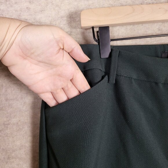 Talbots Womens Slacks Plus Size 16W, High Waist, Green, NWT ✨️ - Picture 10 of 15